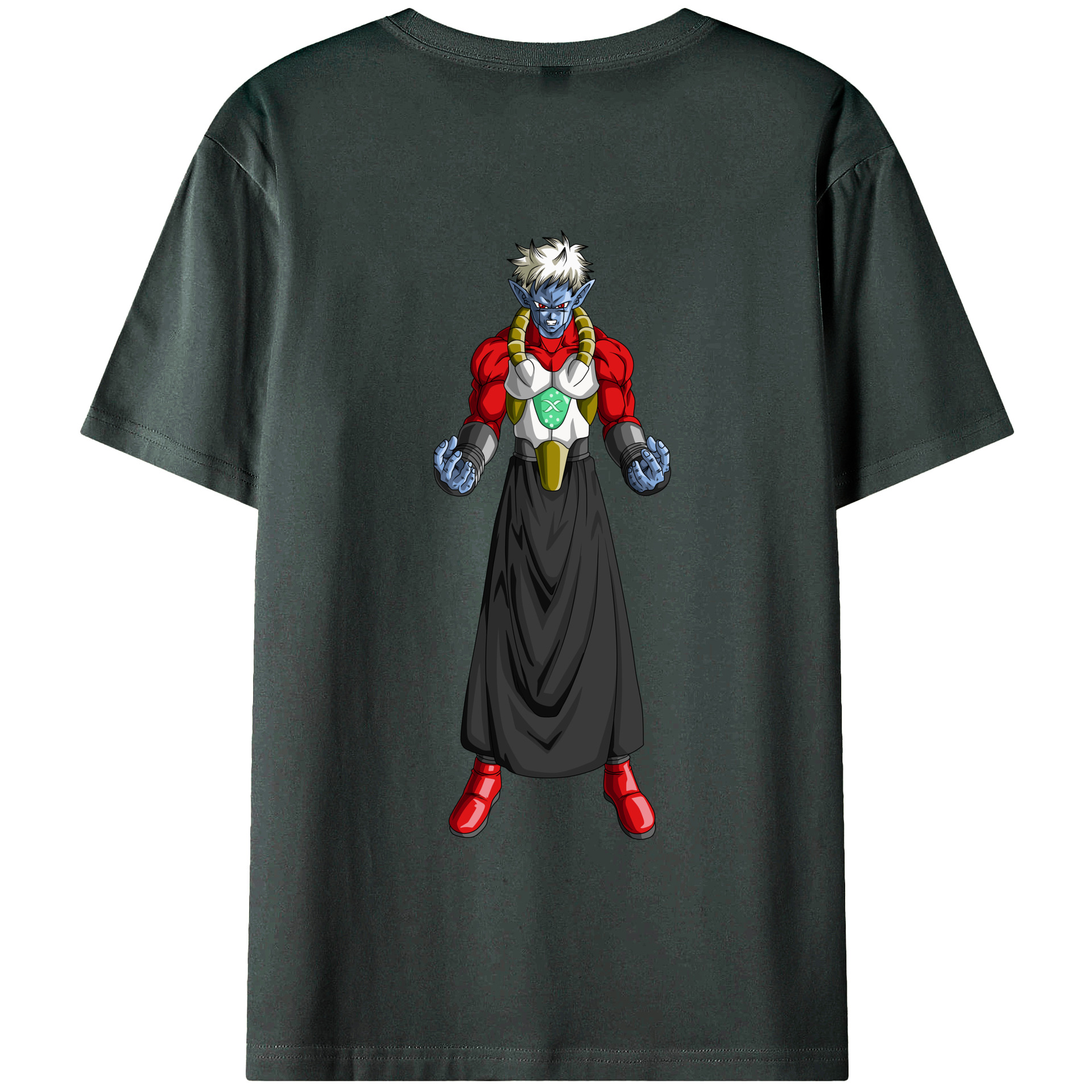（画像用） ドラゴンボール DRAGON BALL 綿100％ メンズ半袖Tシャツ（バックプリント） 通気性